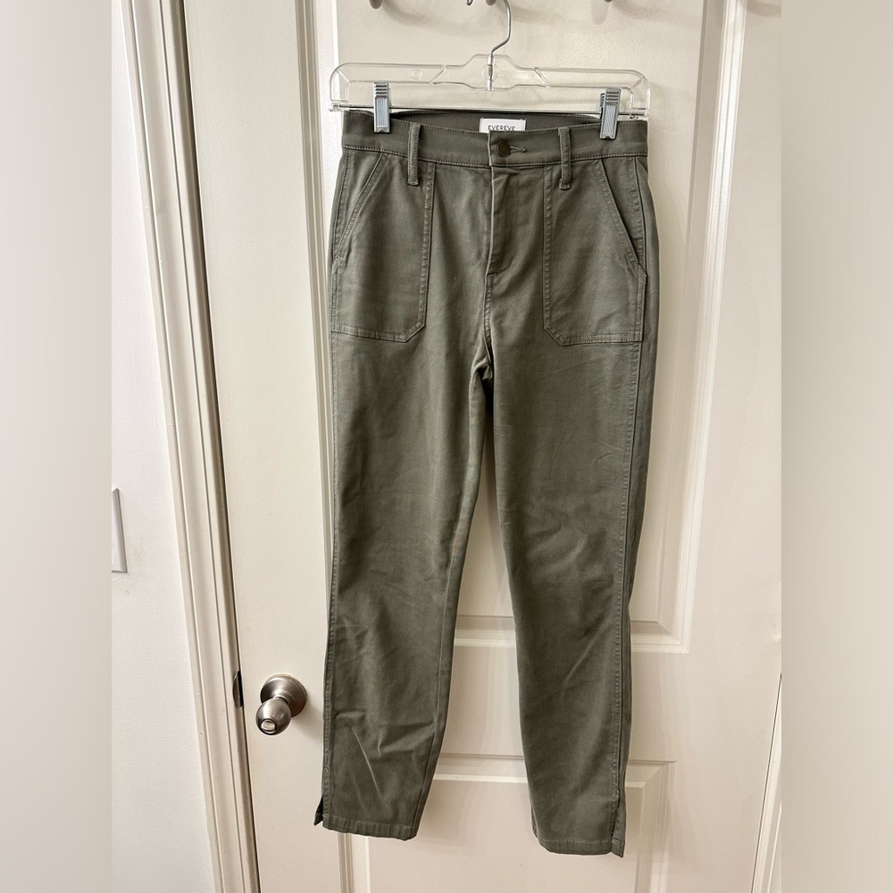 Evereve straight cargo pant